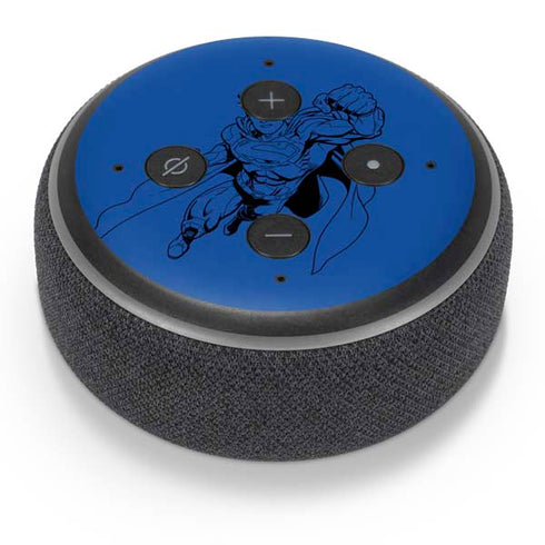 DC Comics Superman Comic Pop Amazon Echo Dot Skin