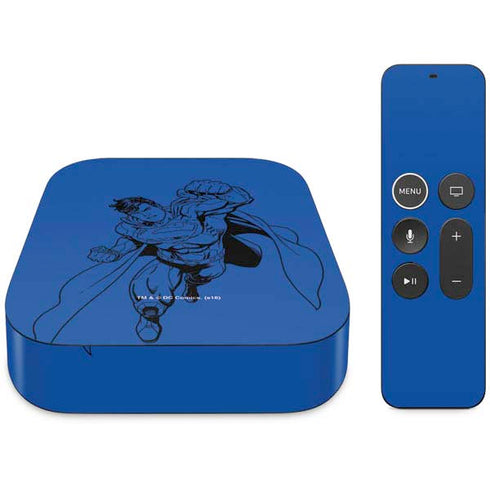DC Comics Superman Comic Pop Apple TV Skin