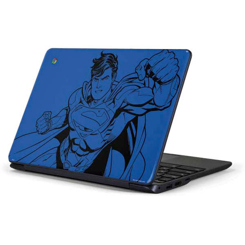 DC Comics Superman Comic Pop Samsung Chromebook Skin