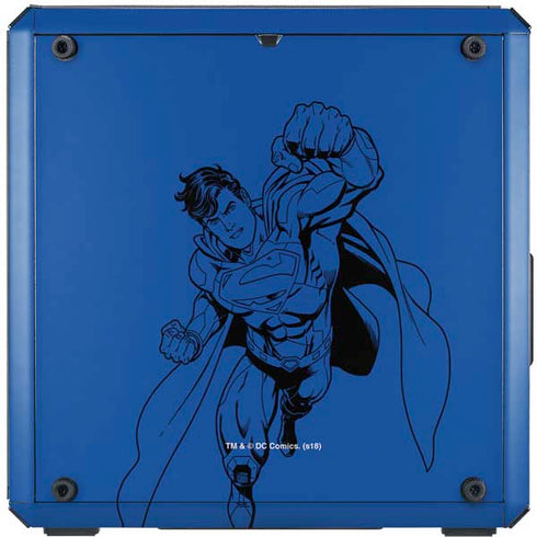 DC Comics Superman Comic Pop Cooler Master MasterBox Q300L Mini Tower Skin