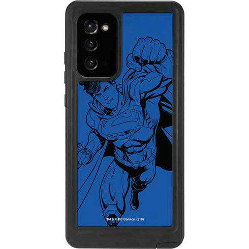 DC Comics Superman Comic Pop Galaxy Note20 5G Waterproof Case