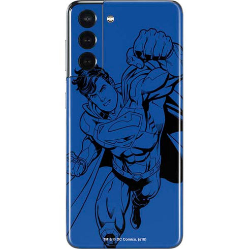 DC Comics Superman Comic Pop Galaxy S21 5G Skin