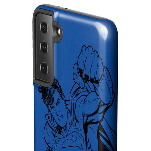 DC Comics Superman Comic Pop Galaxy S21 Plus 5G Pro Case
