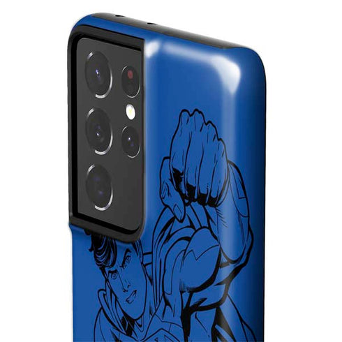 DC Comics Superman Comic Pop Galaxy S21 Ultra 5G Pro Case