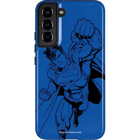 DC Comics Superman Comic Pop Galaxy S22 Plus Pro Case