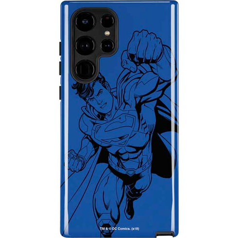 DC Comics Superman Comic Pop Galaxy S22 Ultra Pro Case