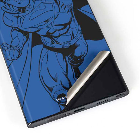 DC Comics Superman Comic Pop Galaxy S22 Ultra Skin