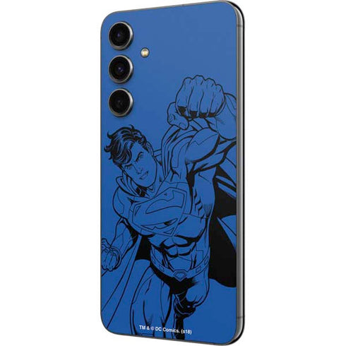 DC Comics Superman Comic Pop Galaxy S23 FE Skin