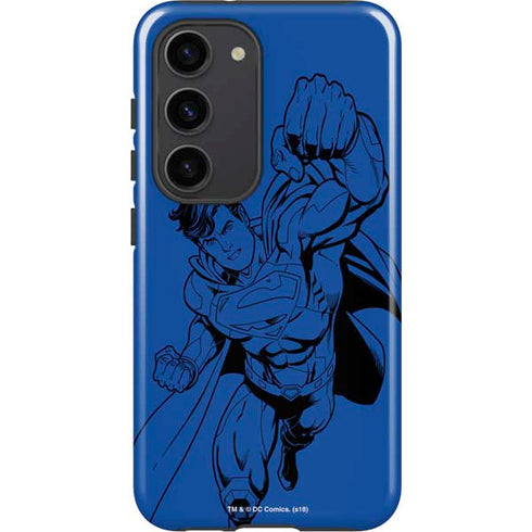DC Comics Superman Comic Pop Galaxy S23 Pro Case