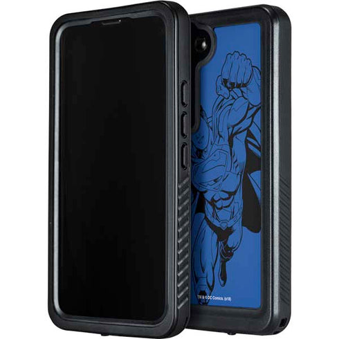 DC Comics Superman Comic Pop Galaxy S23 Waterproof Case