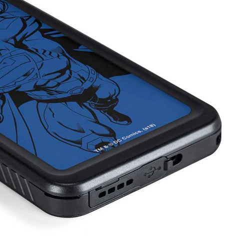 DC Comics Superman Comic Pop Galaxy S23 Waterproof Case