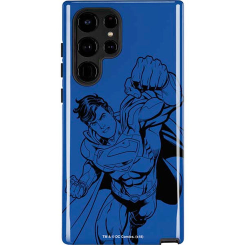 DC Comics Superman Comic Pop Galaxy S24 Ultra Impact Case