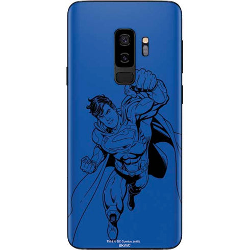 DC Comics Superman Comic Pop Galaxy S9 Plus Skin