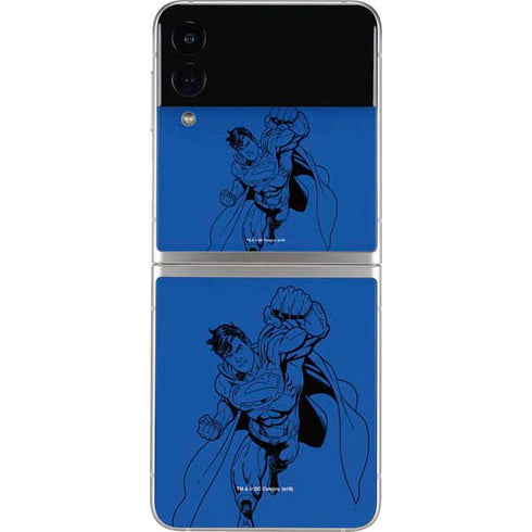 DC Comics Superman Comic Pop Galaxy Z Flip3 5G Skin