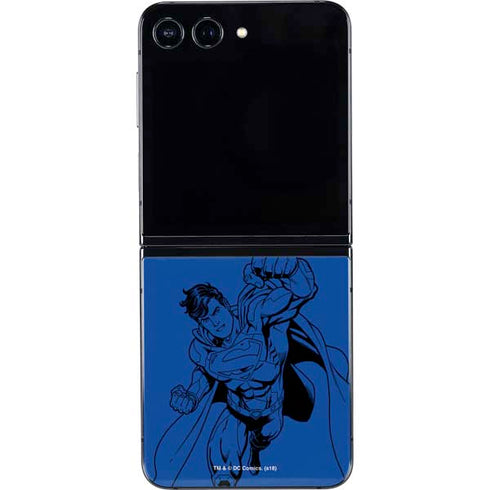 DC Comics Superman Comic Pop Galaxy Z Flip5 5G Skin