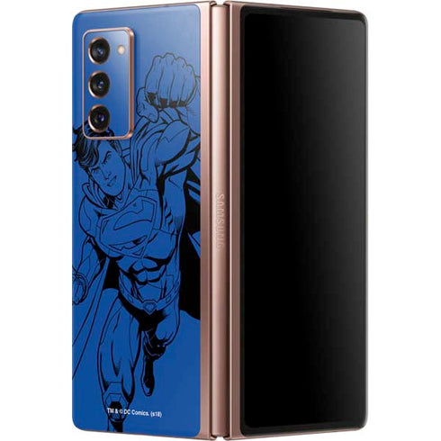 DC Comics Superman Comic Pop Galaxy Z Fold2 5G Skin