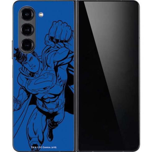 DC Comics Superman Comic Pop Galaxy Z Fold5 5G Skin