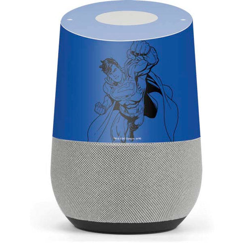 DC Comics Superman Comic Pop Google Home Skin
