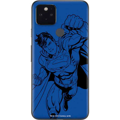 DC Comics Superman Comic Pop Google Pixel 5 Skin