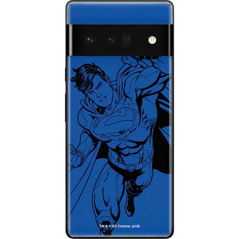 DC Comics Superman Comic Pop Google Pixel 6 Pro Skin