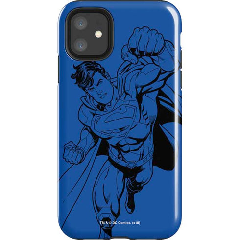 DC Comics Superman Comic Pop iPhone 11 Impact Case