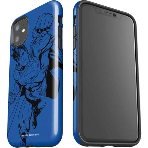 DC Comics Superman Comic Pop iPhone 11 Impact Case
