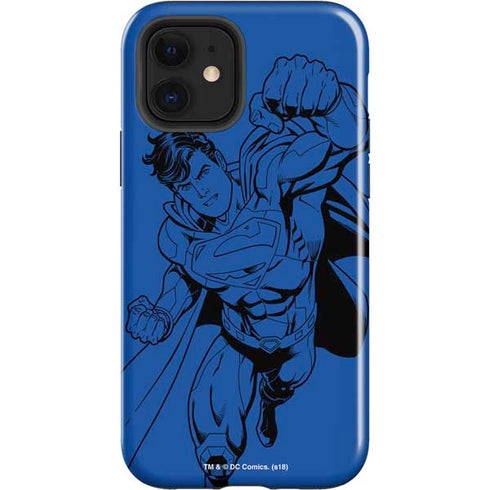 DC Comics Superman Comic Pop iPhone 12 Impact Case