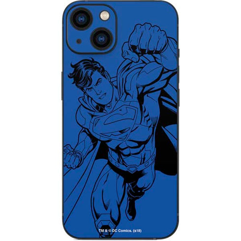 DC Comics Superman Comic Pop iPhone 15 Plus Skin
