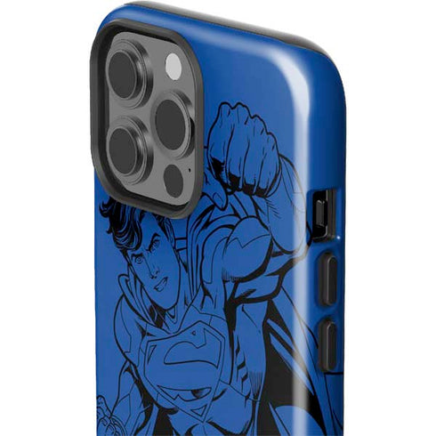 DC Comics Superman Comic Pop iPhone 15 Pro Max Impact Case
