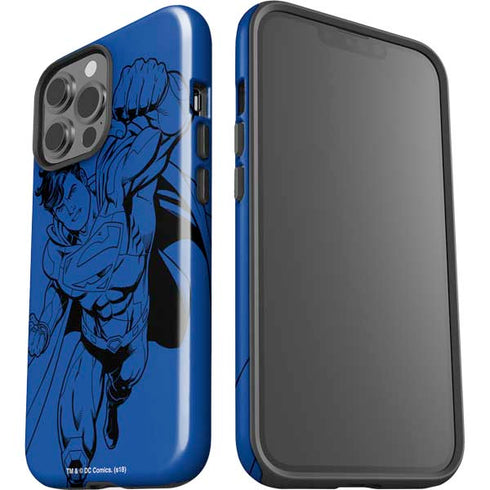 DC Comics Superman Comic Pop iPhone 15 Pro Max Impact Case