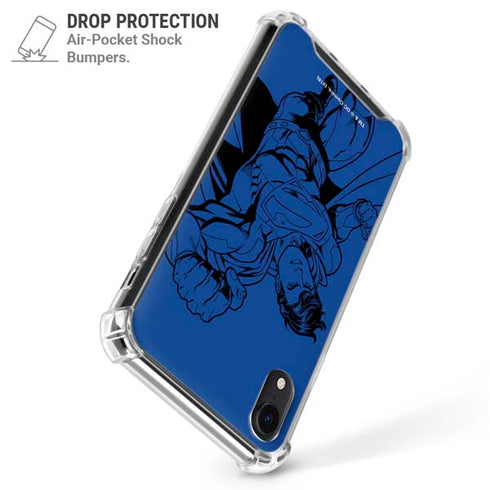 DC Comics Superman Comic Pop iPhone XR Clear Case