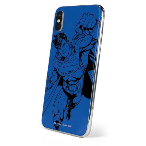 DC Comics Superman Comic Pop iPhone XS Max Skin