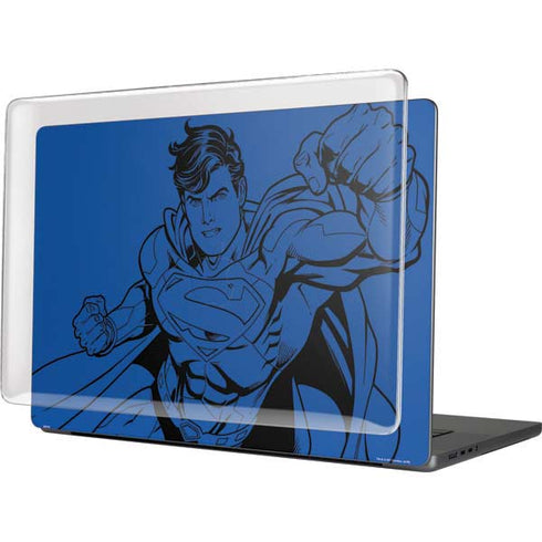 DC Comics Superman Comic Pop MacBook Pro 16in (2021-25) Case plus Skin