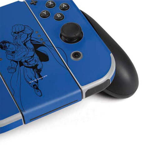 DC Comics Superman Comic Pop Nintendo Switch OLED (2021) Skin