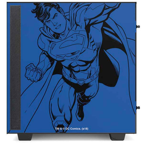 DC Comics Superman Comic Pop NZXT H510 Compact ATX Mid-Tower Case Skin