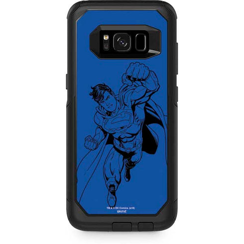 DC Comics Superman Comic Pop Otterbox Commuter Galaxy Skin