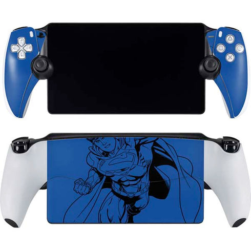 DC Comics Superman Comic Pop PlayStation Portal Remote Player Skin