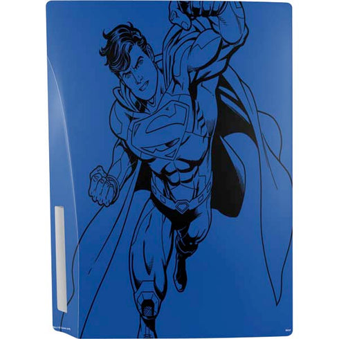DC Comics Superman Comic Pop PS5 Console Skin