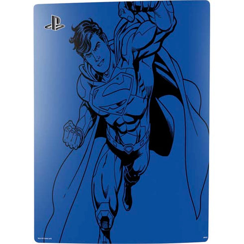DC Comics Superman Comic Pop PS5 Digital Edition Console Skin