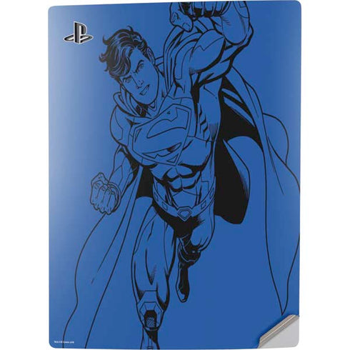 DC Comics Superman Comic Pop PS5 Digital Edition Console Skin