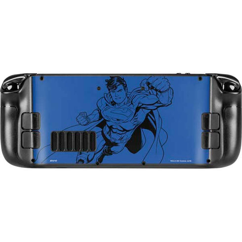 DC Comics Superman Comic Pop Steam Deck Handheld Gaming Computer Skin