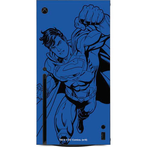 DC Comics Superman Comic Pop Xbox Series X Console Skin