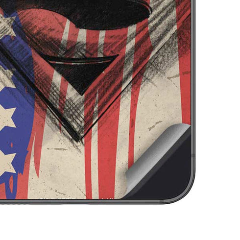DC Comics Superman Crest Galaxy A14 5G Skin