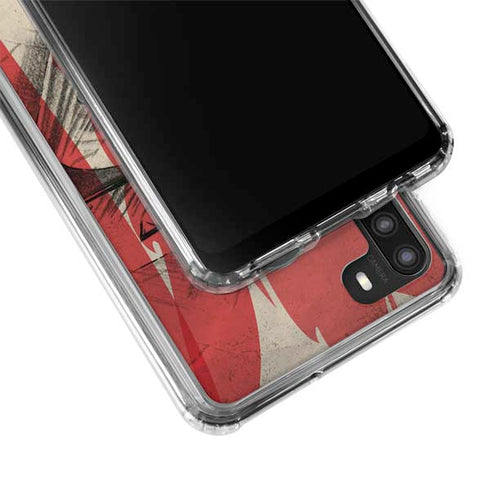DC Comics Superman Crest Galaxy A21 Clear Case