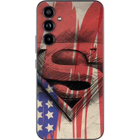 DC Comics Superman Crest Galaxy A54 5G Skin