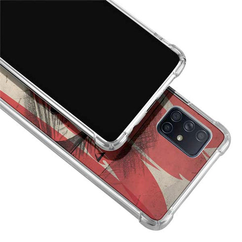DC Comics Superman Crest Galaxy A71 5G Clear Case
