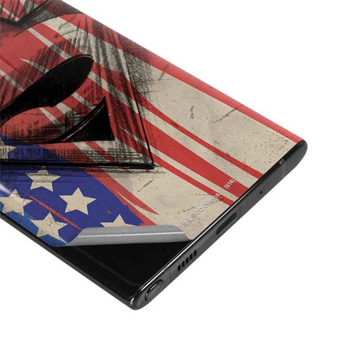 DC Comics Superman Crest Galaxy Note 10 Skin