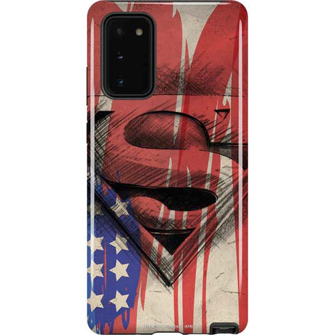 DC Comics Superman Crest Galaxy Note20 5G Pro Case
