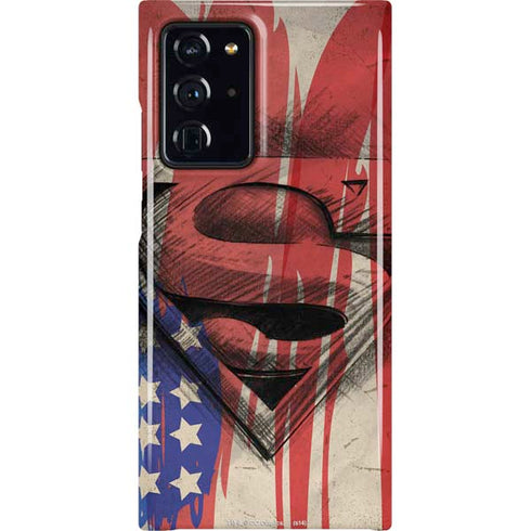 DC Comics Superman Crest Galaxy Note20 Ultra 5G Lite Case