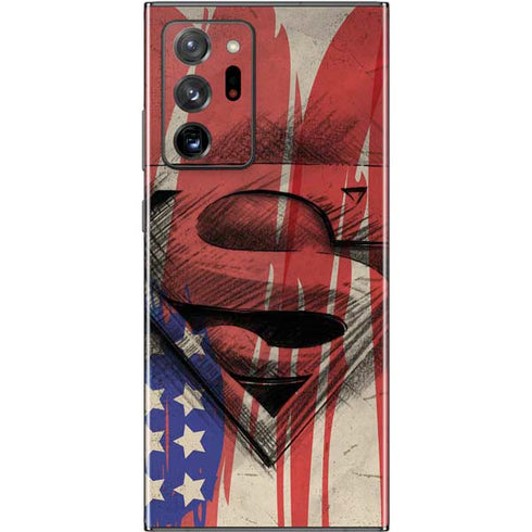 DC Comics Superman Crest Galaxy Note20 Ultra 5G Skin